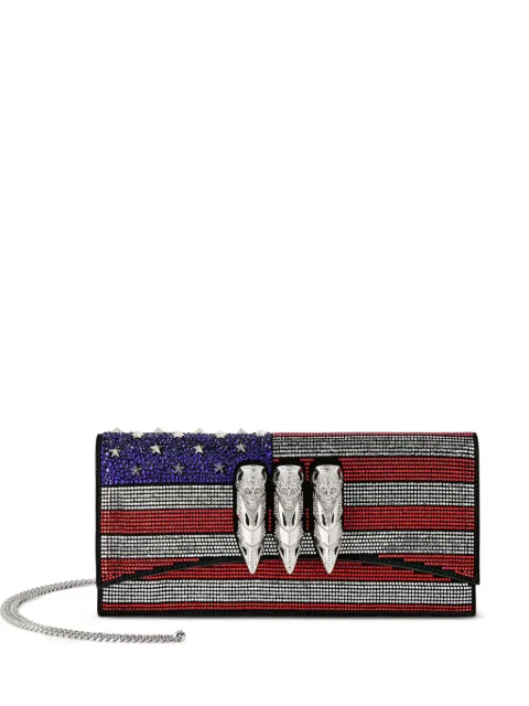 Philipp Plein bolsa de mano US Flag