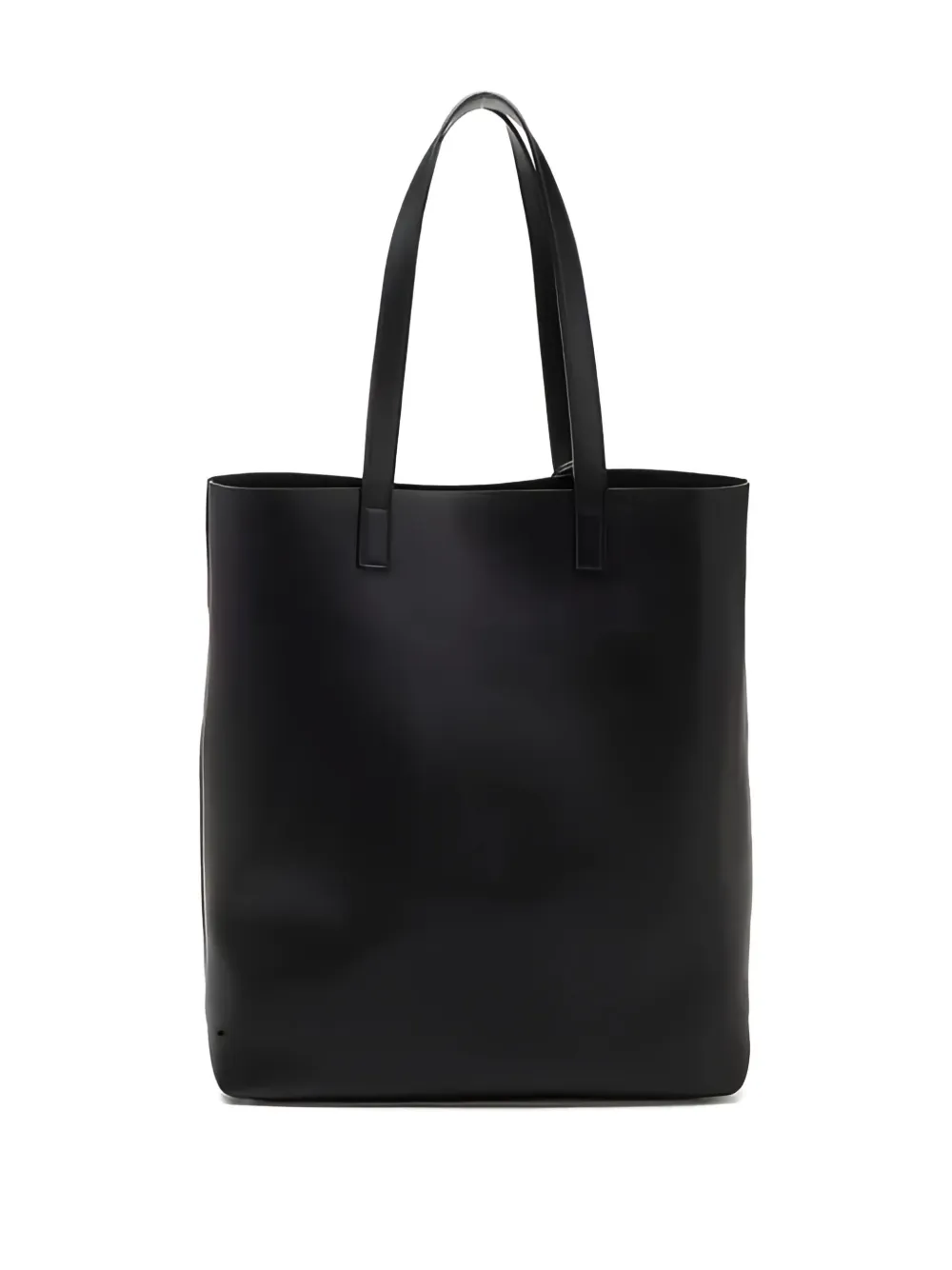 Saint Laurent Bold leren shopper Zwart