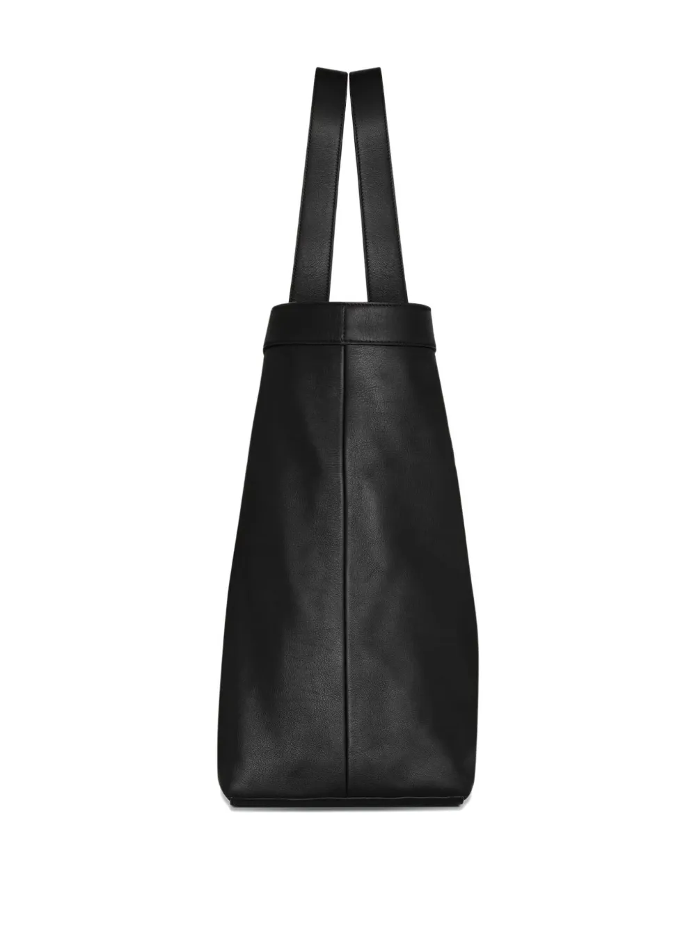 Saint Laurent Grote Y leren shopper Zwart