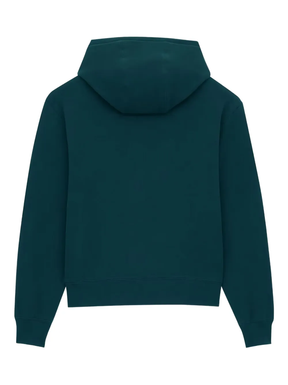 Saint Laurent Hoodie met geborduurd logo Groen