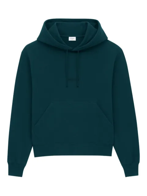 Saint Laurent logo刺绣连帽衫