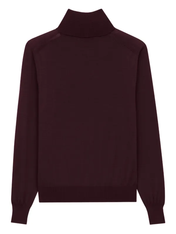SAINT LAURENT タートルネックニット Saint Laurent タートルネック セーター | レッド | FARFETCH JP