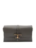 Tod's T Timeless flap shoulder bag - Grey