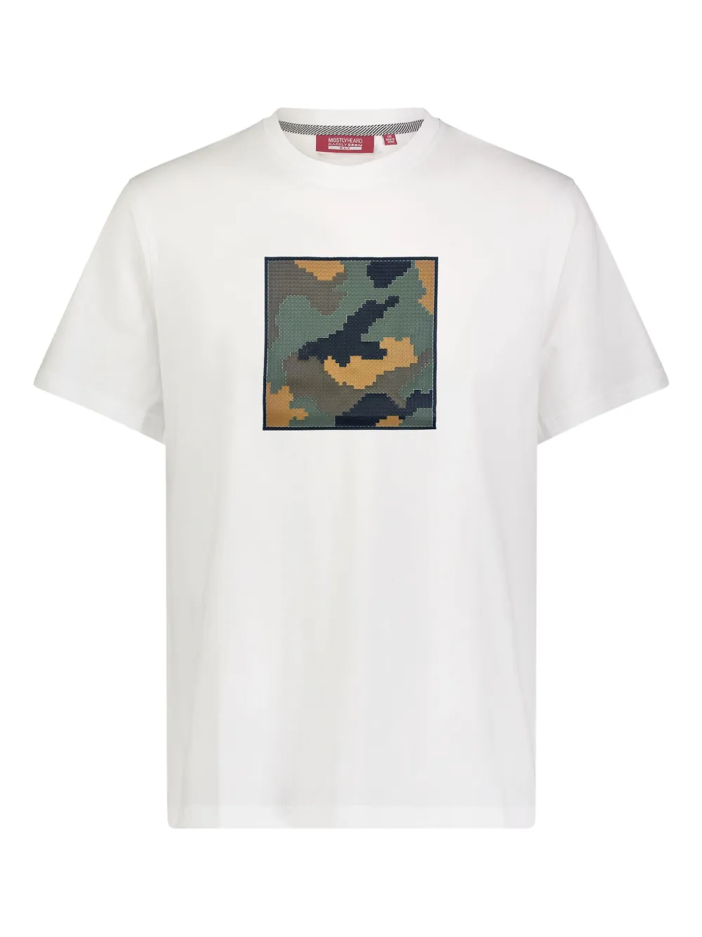 Mostly Heard Rarely Seen 8-Bit cotton T-shirt | White | Image 1