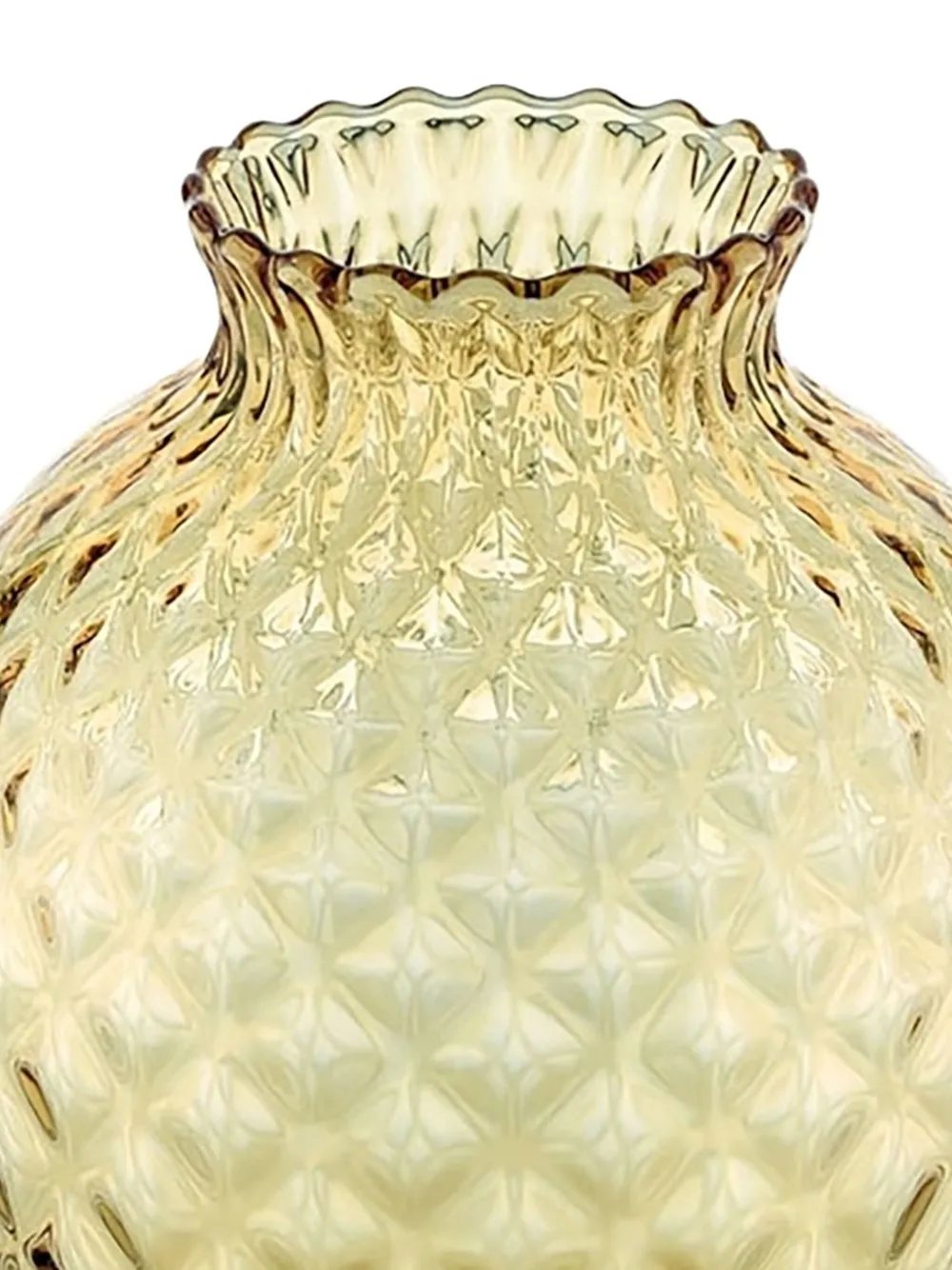 IVV textured-glass vase (28.5cm) - Geel