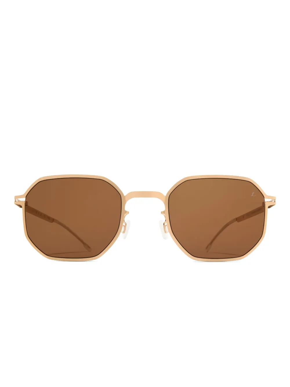 Mykita geometric-frame sunglasses | Gold | Image 1