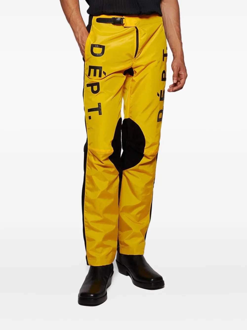 GALLERY DEPT. Freestyle broek met vlakken Geel