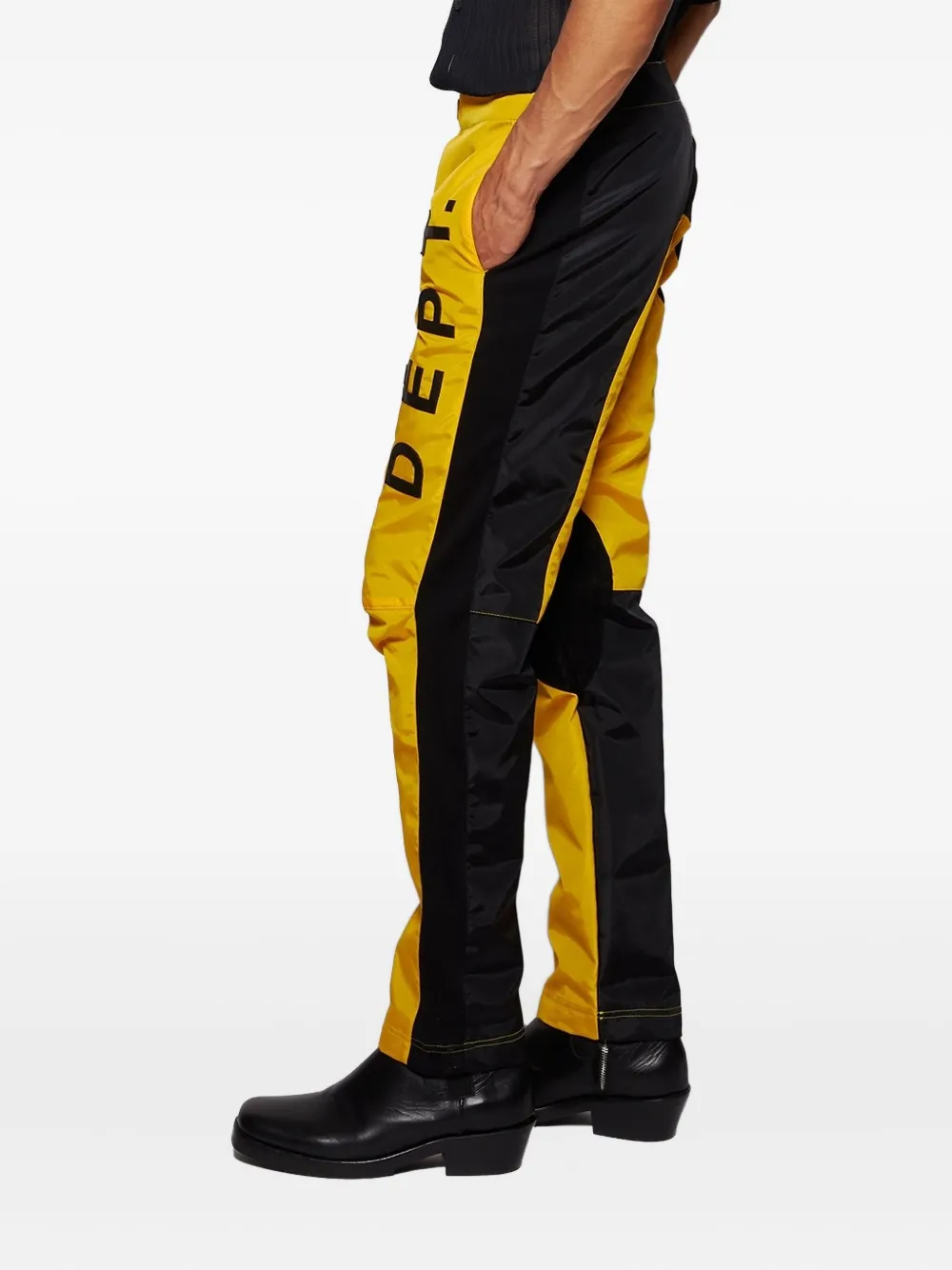 GALLERY DEPT. Freestyle broek met vlakken Geel