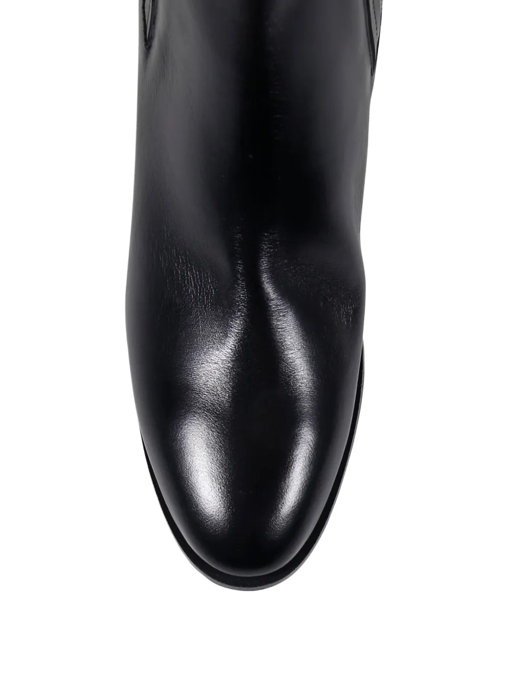 Sergio Levantesi elastic-panel block-heel boots Black
