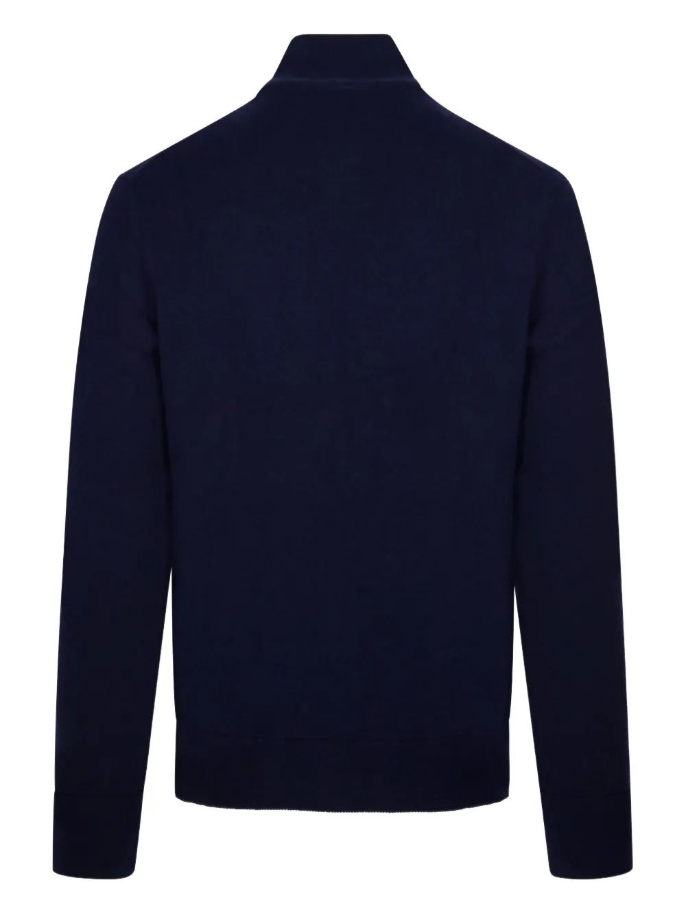 Ralph Lauren Collection high-neck zip-up sweatshirt - Blauw