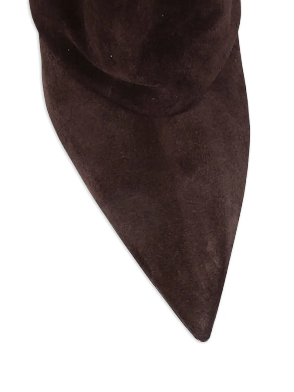 Sergio Levantesi slouch suede boots Brown
