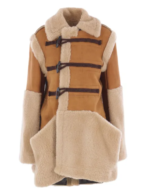 sacai abrigo con botones de trenca
