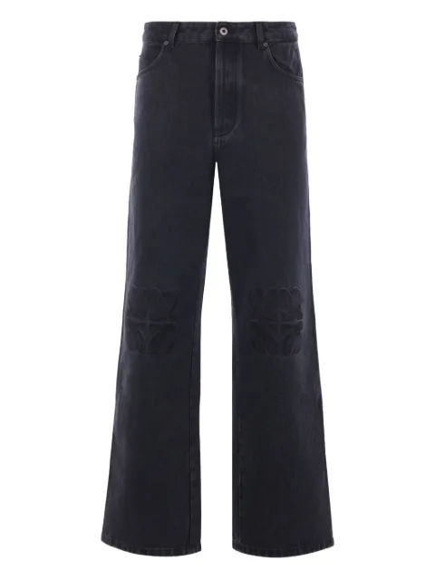 LOEWE Anagram embroidered jeans