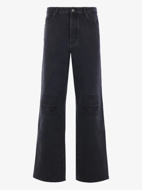 LOEWE Anagram embroidered jeans
