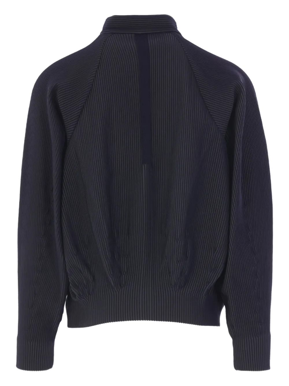 Cfcl Ribbed Buttoned Coat In Black
