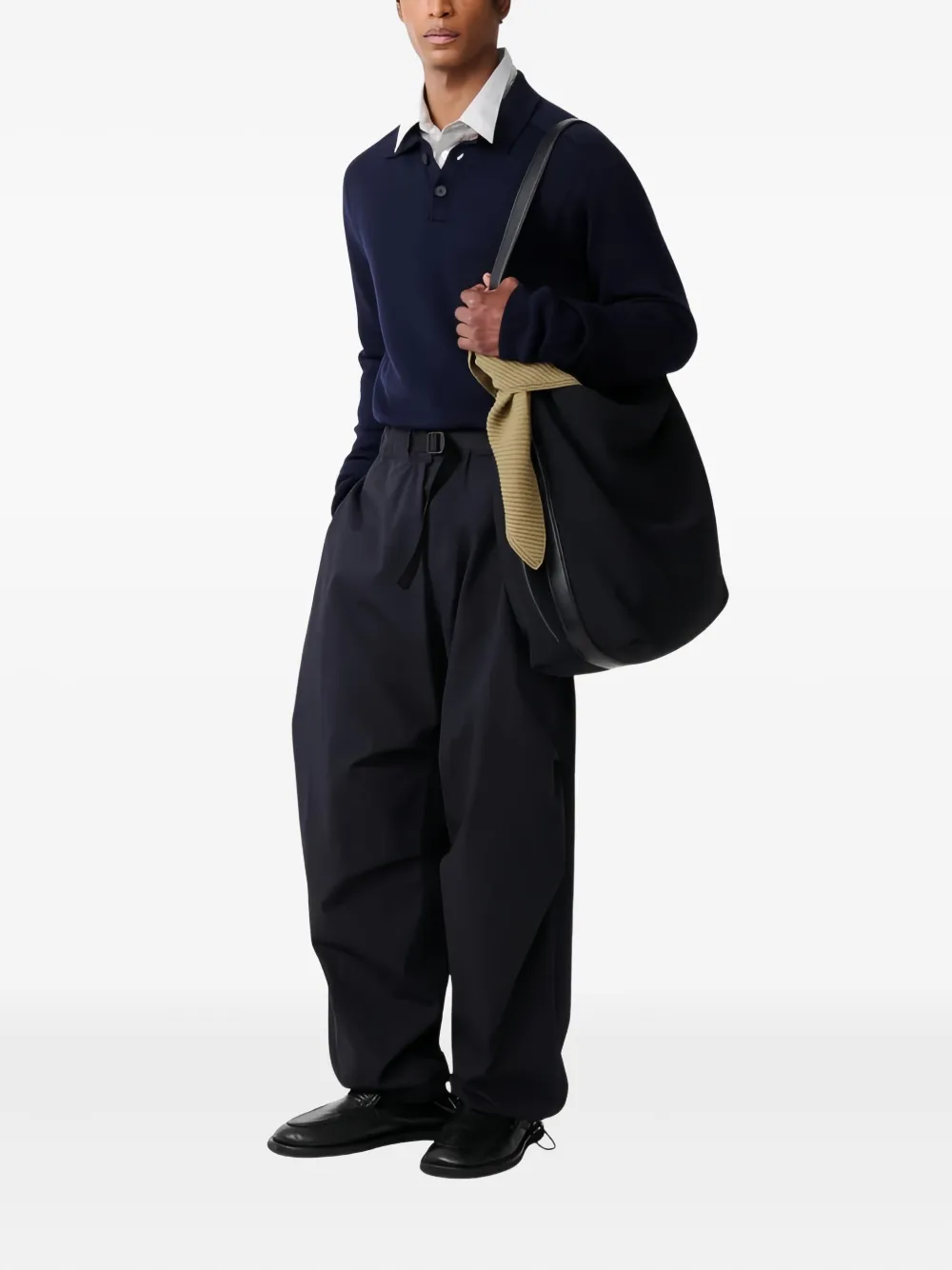 Studio Nicholson merino wool sweater - Blauw