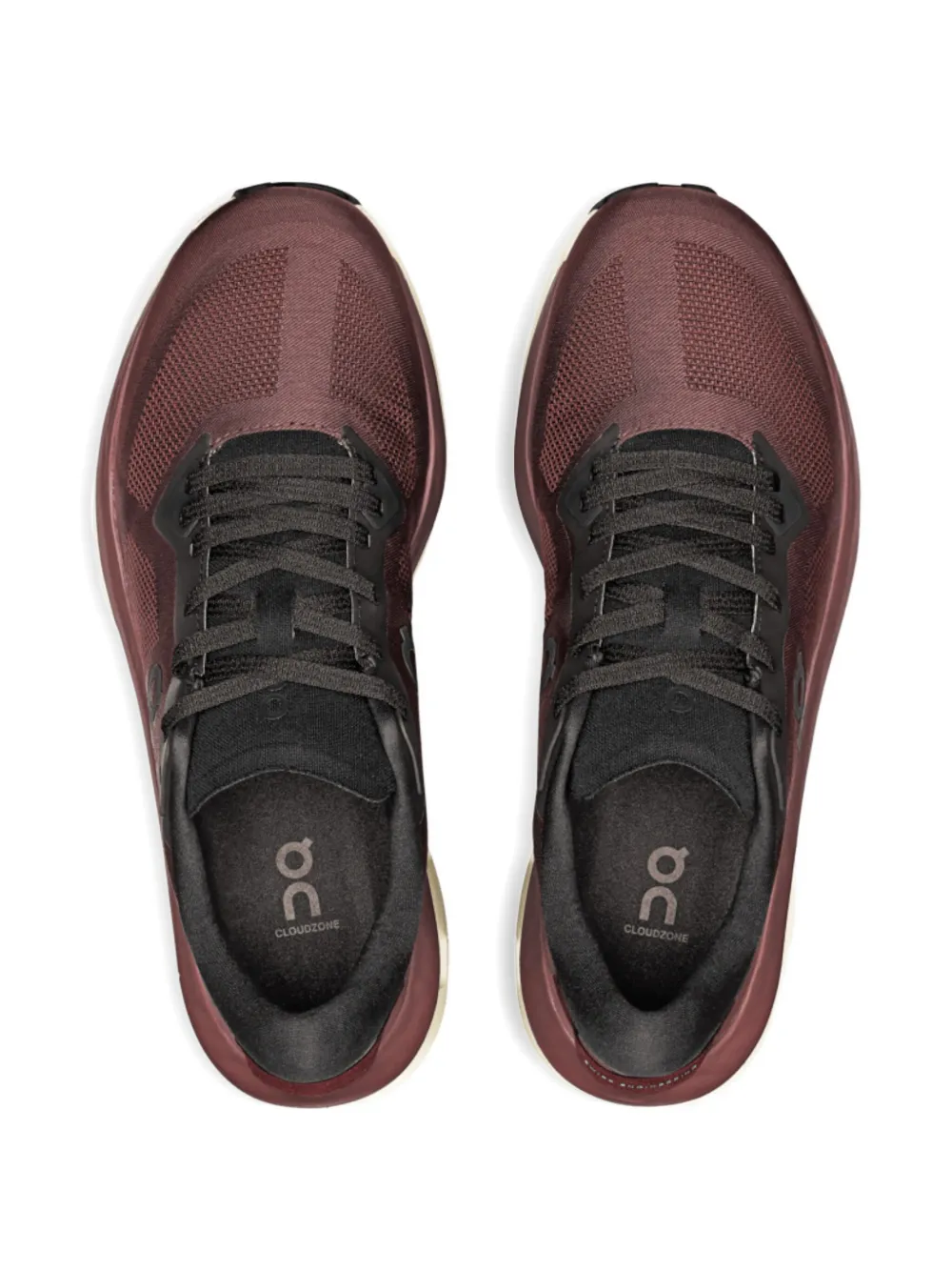 On Running Cloudzone "Mulberry Black" sneakers Red