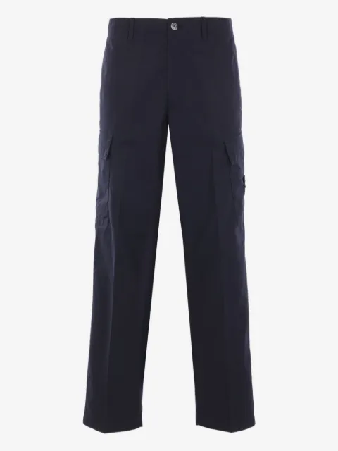 Stone Island cargo-pocket cotton trousers