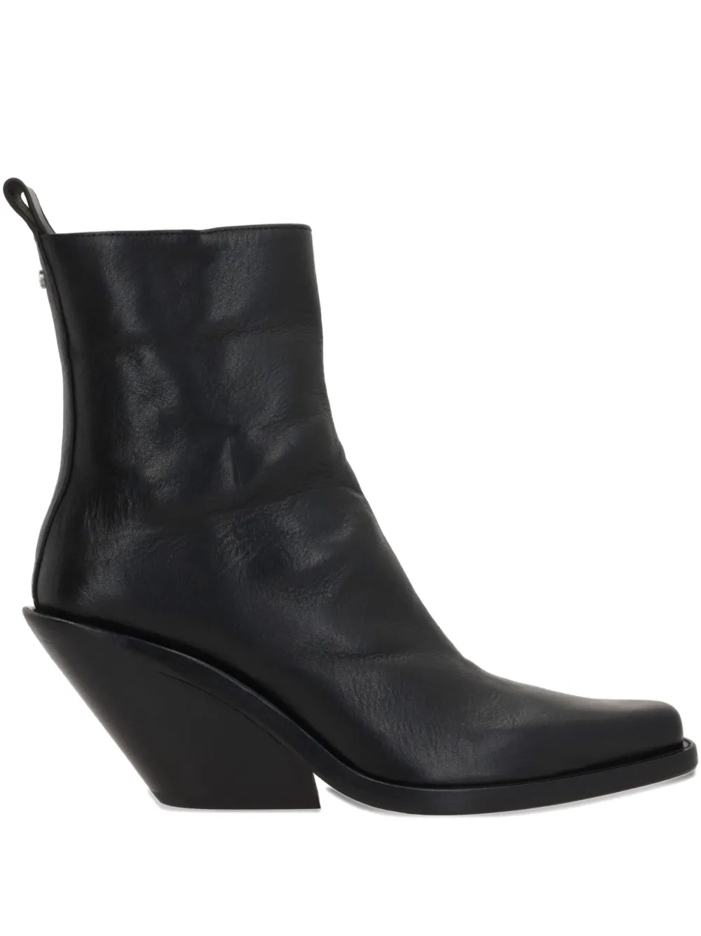 Ann Demeulemeester 75mm calf leather boots Black