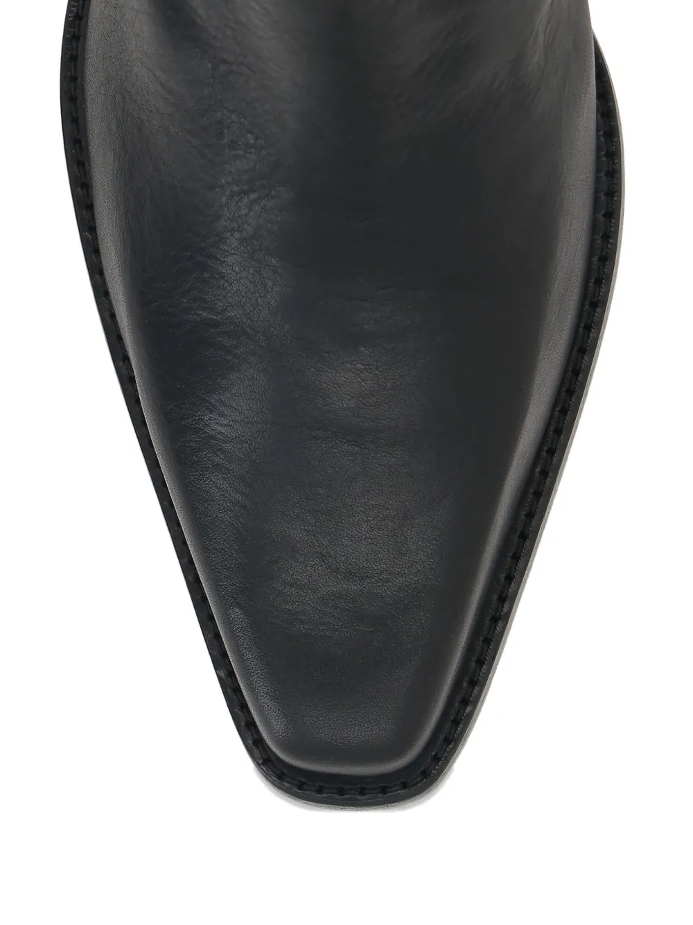 Ann Demeulemeester 75mm calf leather boots Black