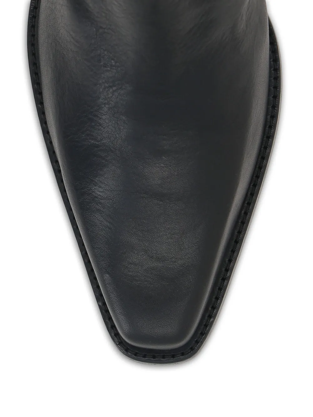 Ann Demeulemeester 75mm kalfsleren laarzen Zwart