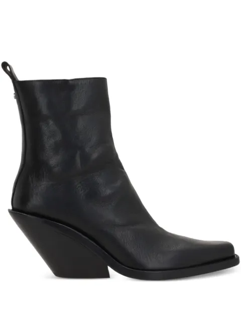 Ann Demeulemeester 75mm calf leather boots