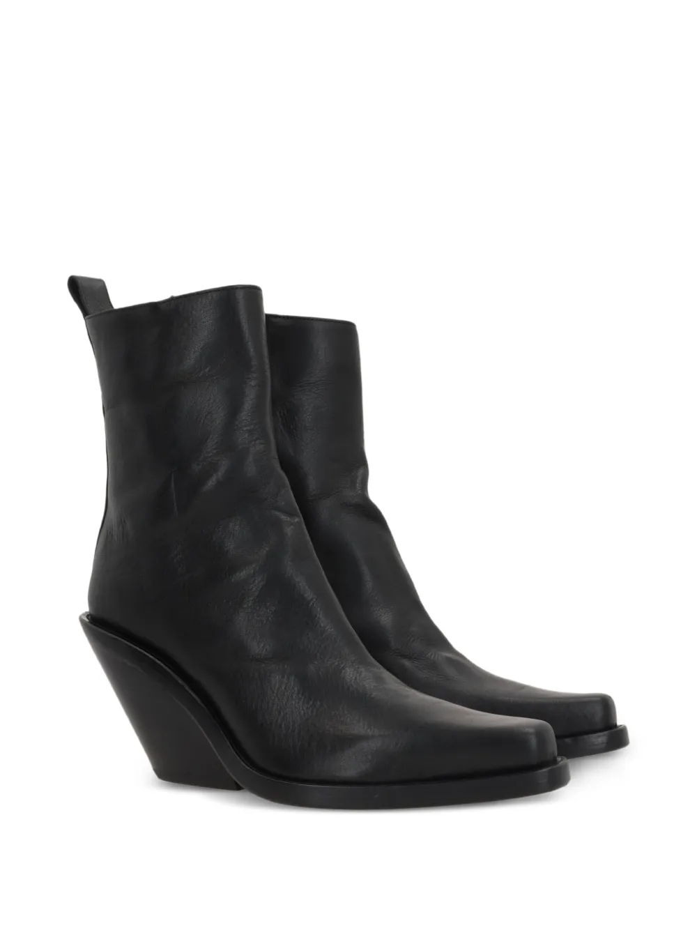 Ann Demeulemeester 75mm calf leather boots | Ankle Boots | Image 2