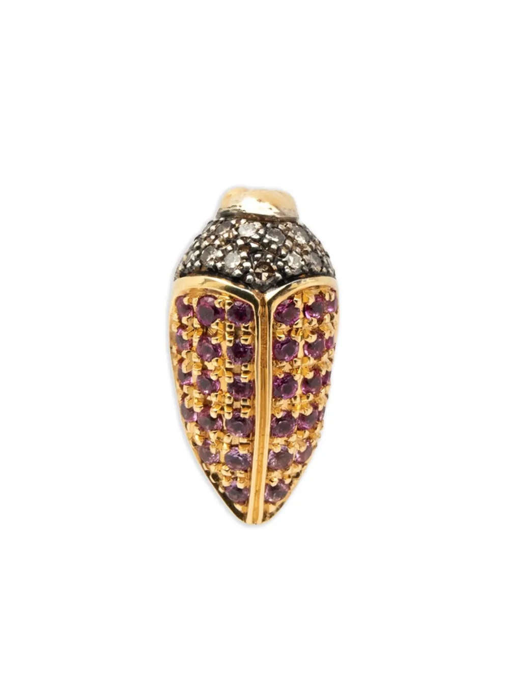 Bibi van der Velden Orecchini Bee in oro giallo 18 carati con diamanti