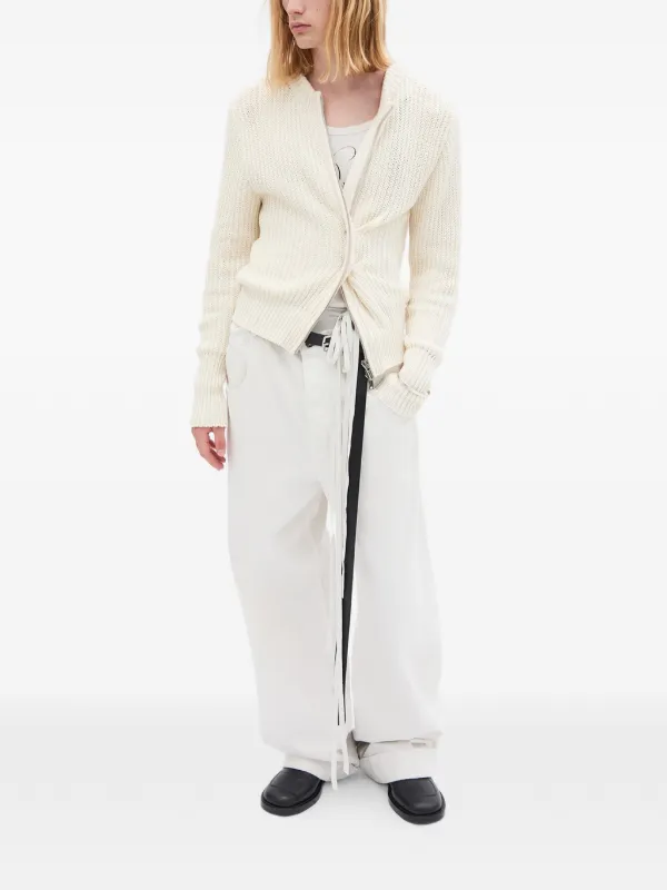 ピ*田様 ANN DEMEULEMEESTER パンツ ホワイト アーカイブ 本 ピ*田様