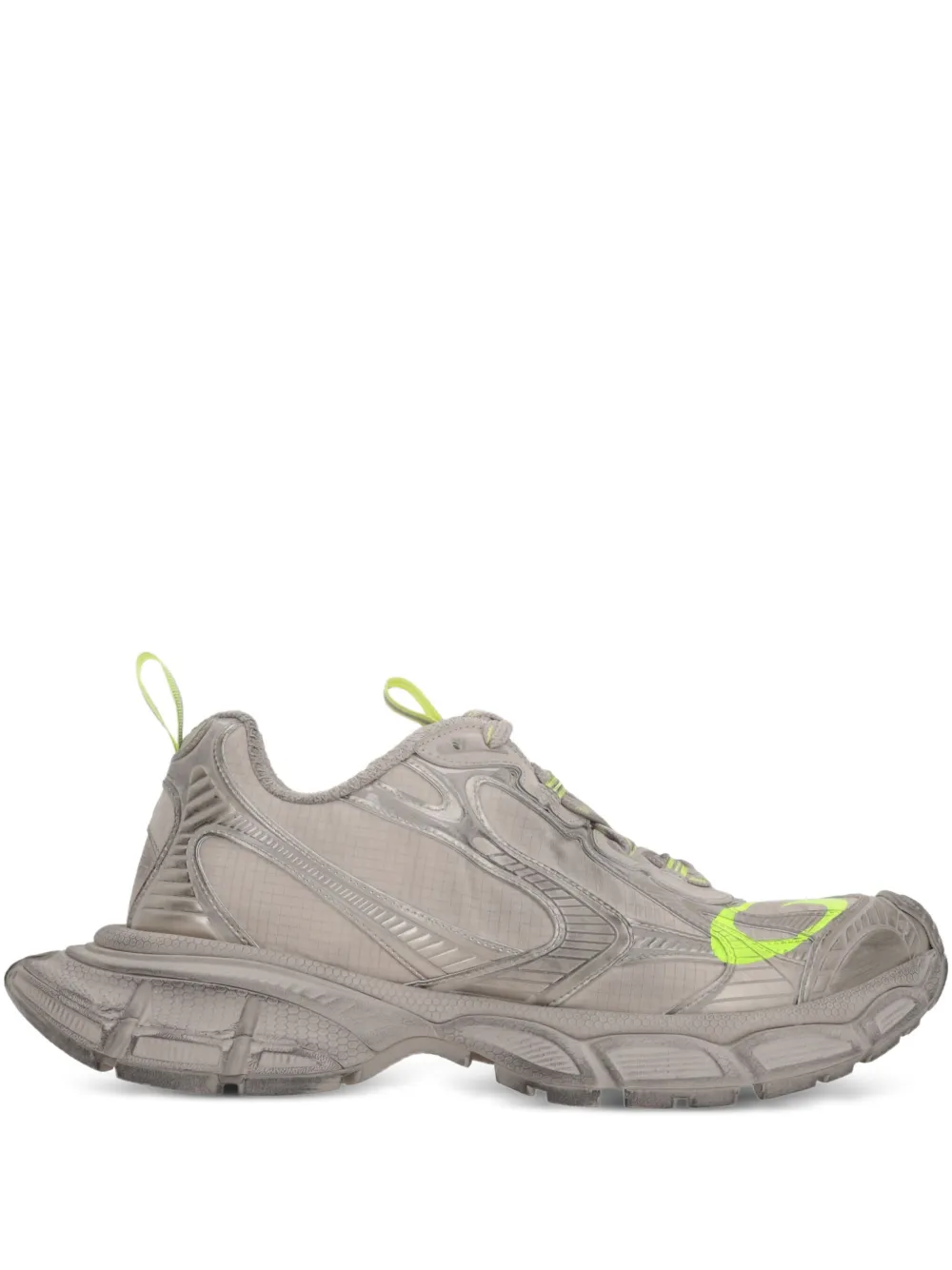 Balenciaga panelled-detail sneakers Neutrals