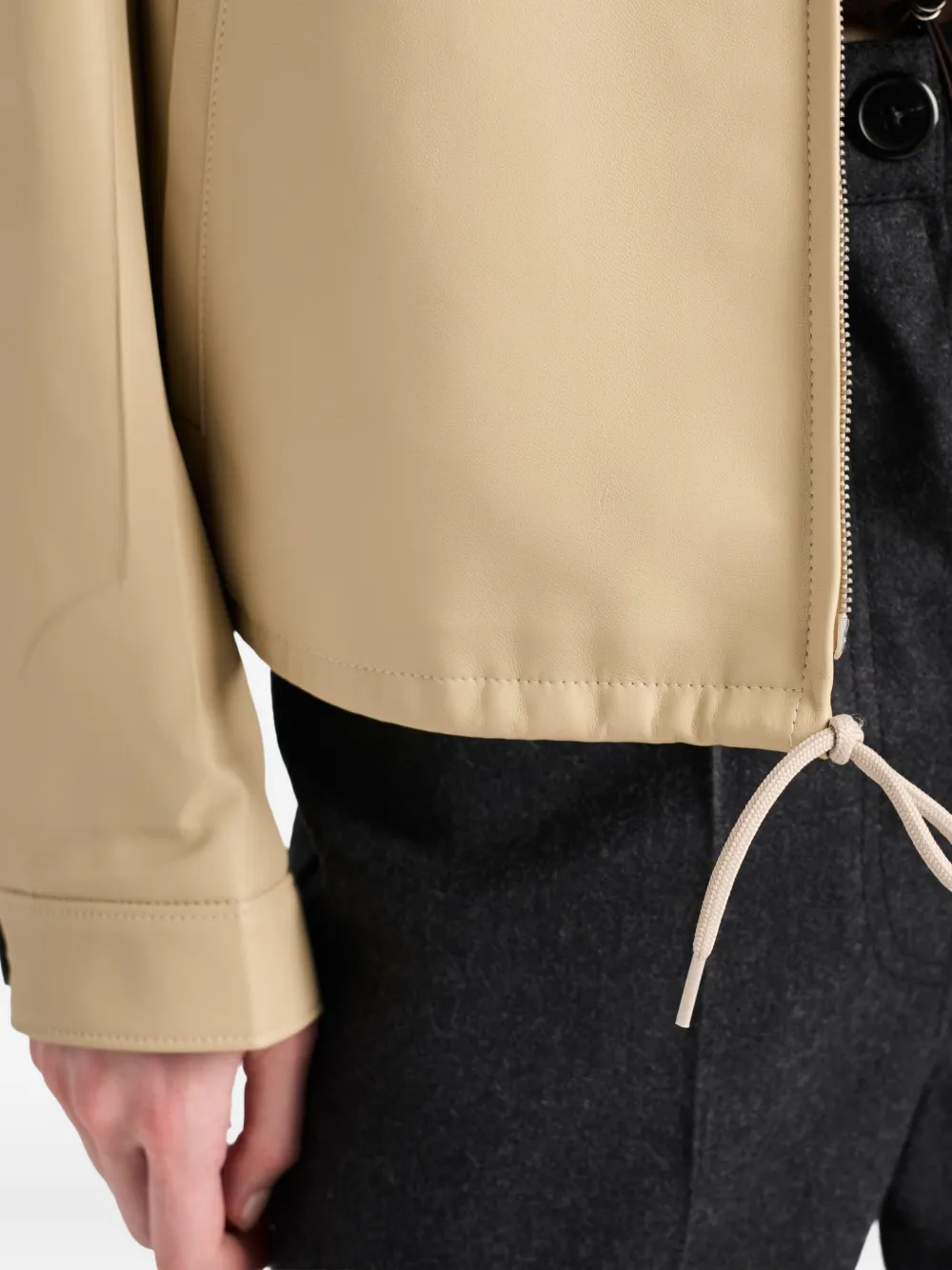 Prada Bomberjack met rits Beige