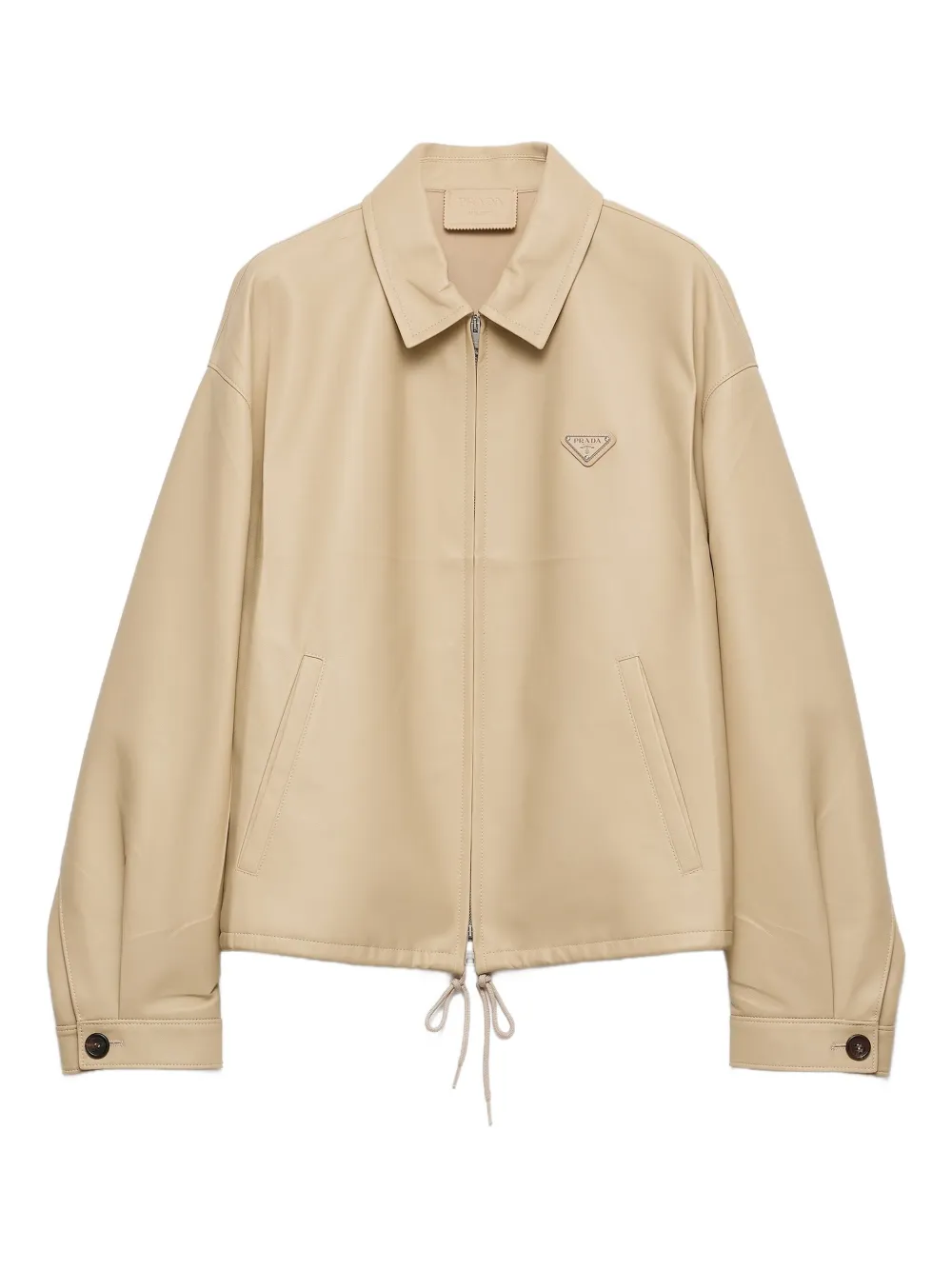 Prada Bomberjack met rits Beige