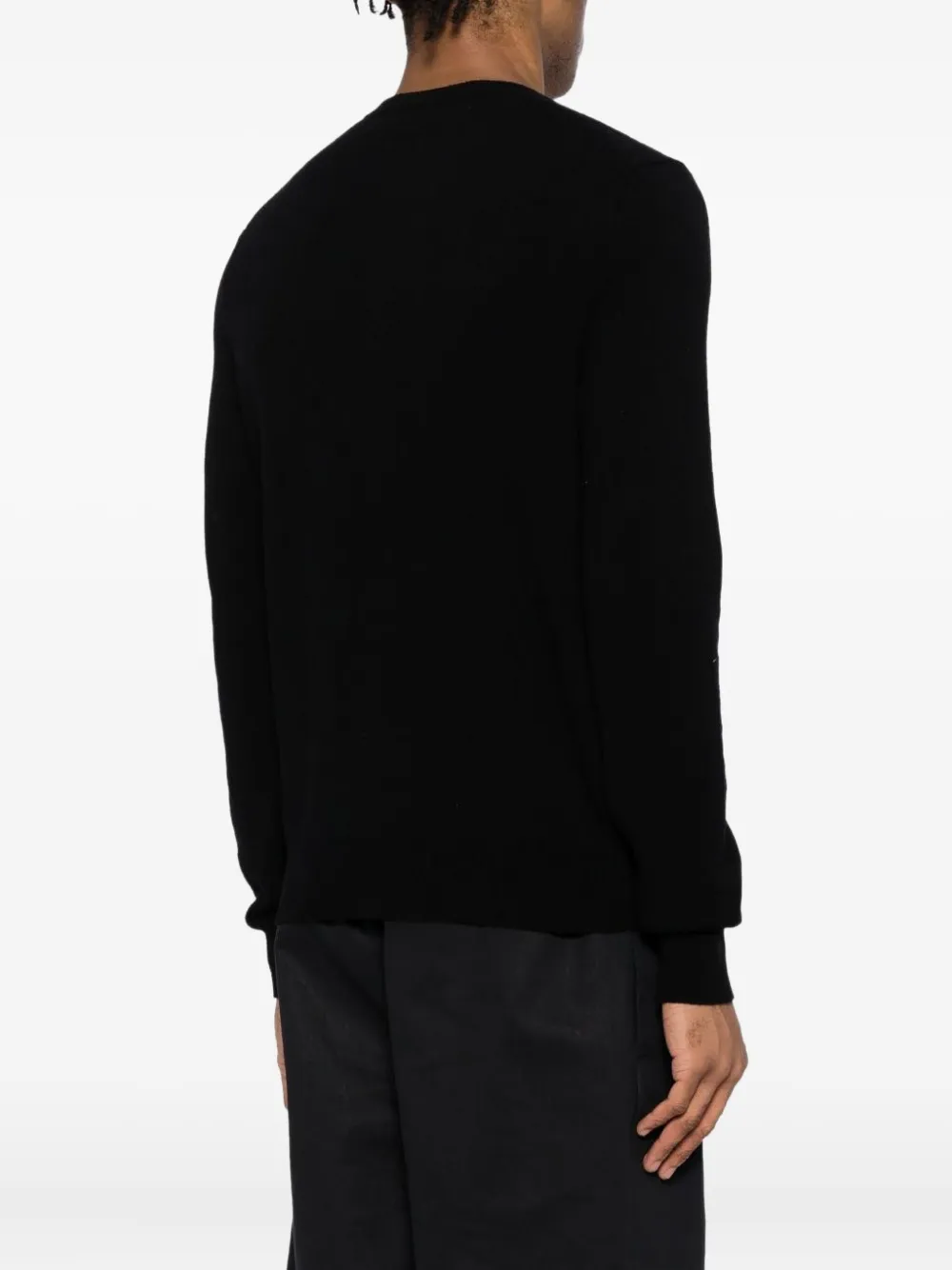 Comme Des Garçons Play Vest met logo Zwart