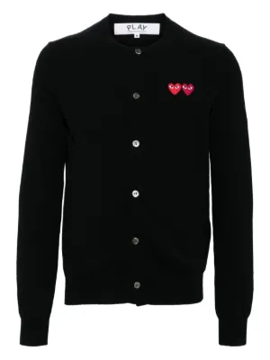 Comme Des Garçons Play ラウンドネック カーディガン 通販 - FARFETCH
