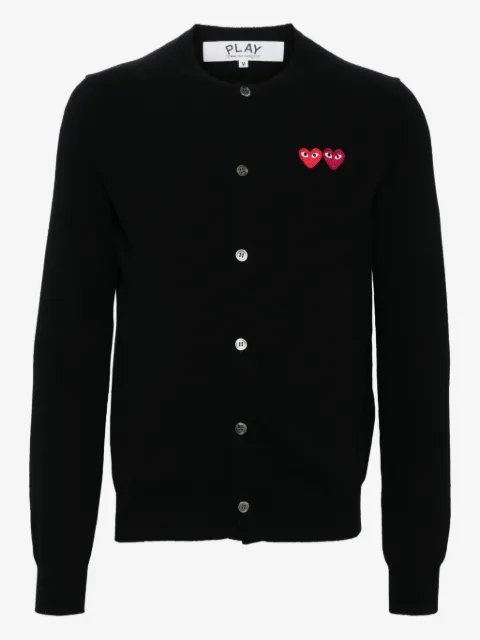 Comme Des Garçons Play heart-logo cardigan