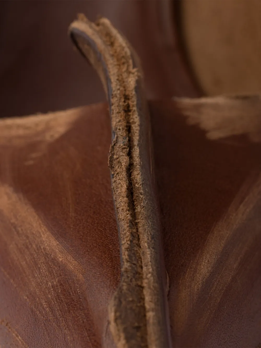 Prada 85mm Antiqued leather pumps Brown