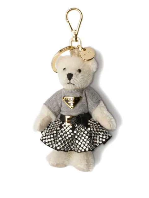 Prada llavero con motivo Teddy Bear