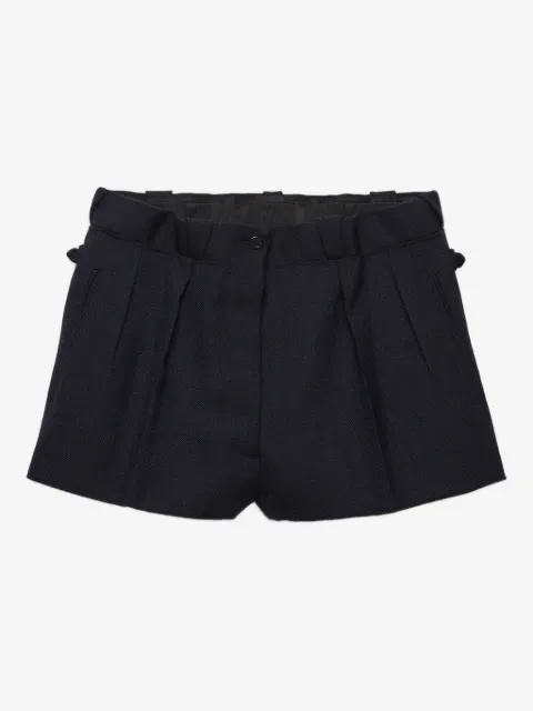 Prada chevron wool shorts