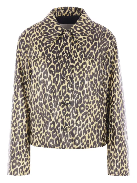 Jil Sander leopard-print jacket