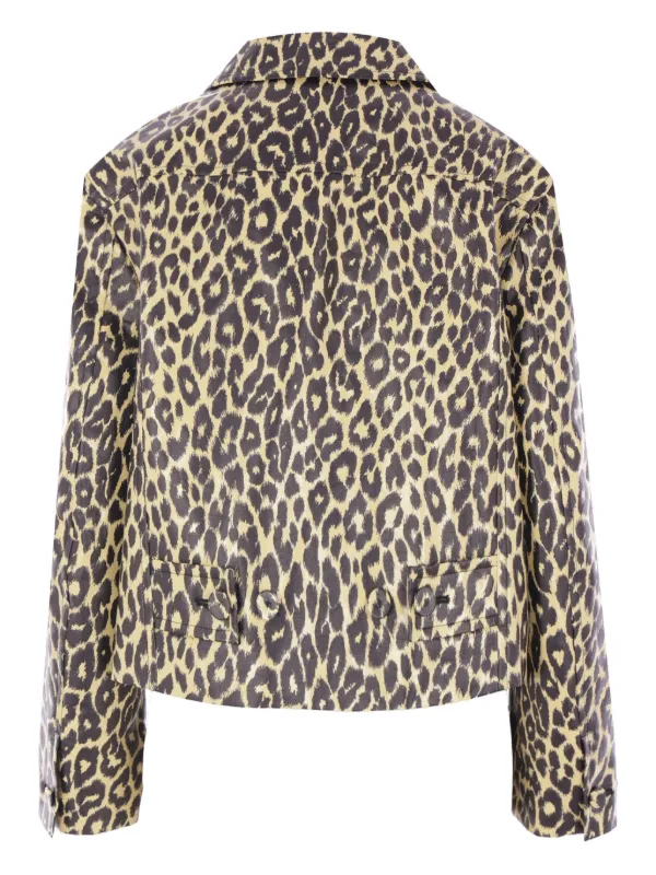 新品ZADIG＆VOLTAIREDELUXE定価54000レオパード　ジャケット 新品ZADIG＆VOLTAIREDELUXE定価54000レオパード ジャケット