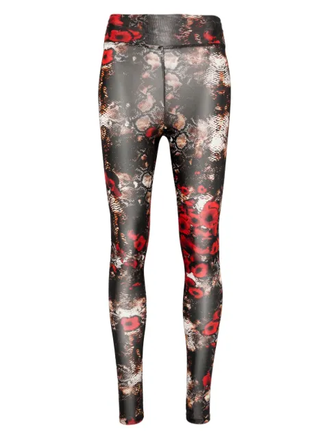 Tessitura Body Couture flower-print legging