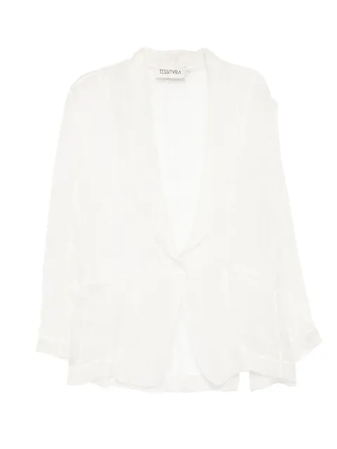 Tessitura Body Couture silk blazer