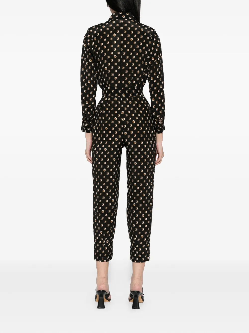 Tessitura Body Couture Golden Hour Jumpsuits In Black