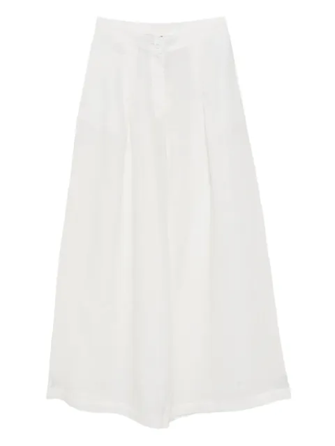 Tessitura Body Couture linen trousers