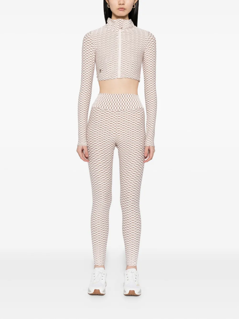 Tessitura Body Couture Geplooid jack - Beige
