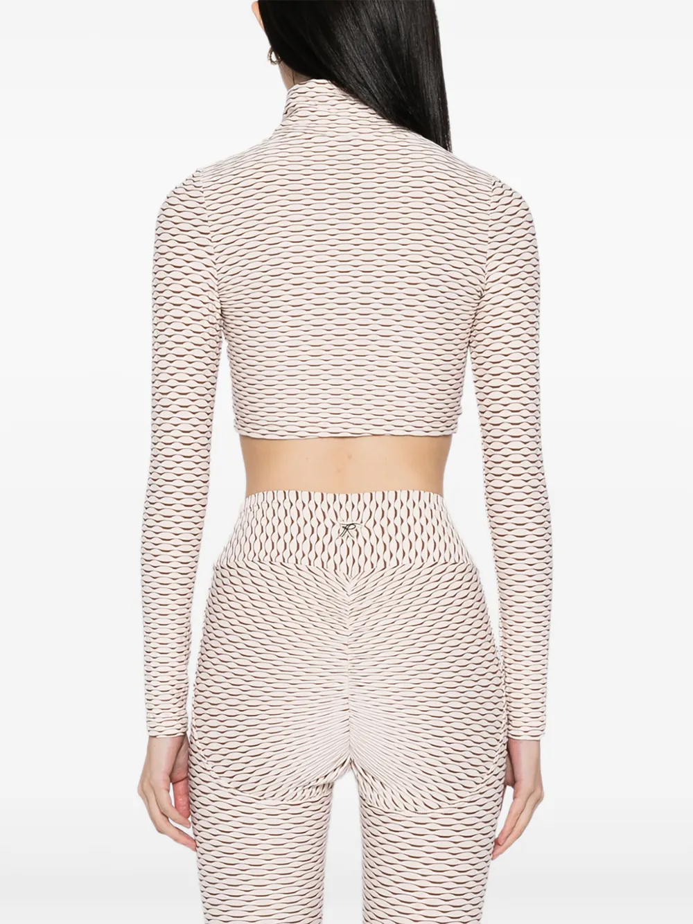 Tessitura Body Couture Fully Pleated Jacket In Neutral