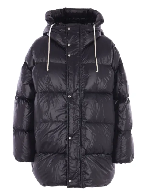 Jil Sander hooded button-up jacket