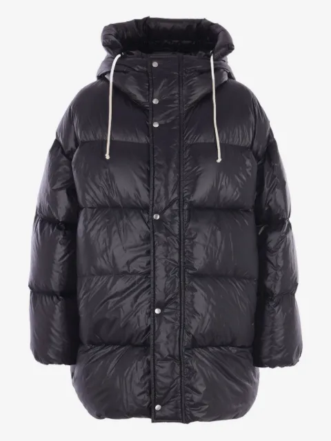 Jil Sander hooded button-up jacket