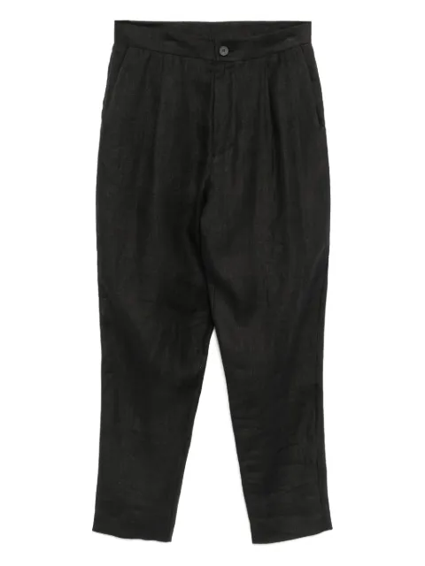 Tessitura Body Couture linen trousers