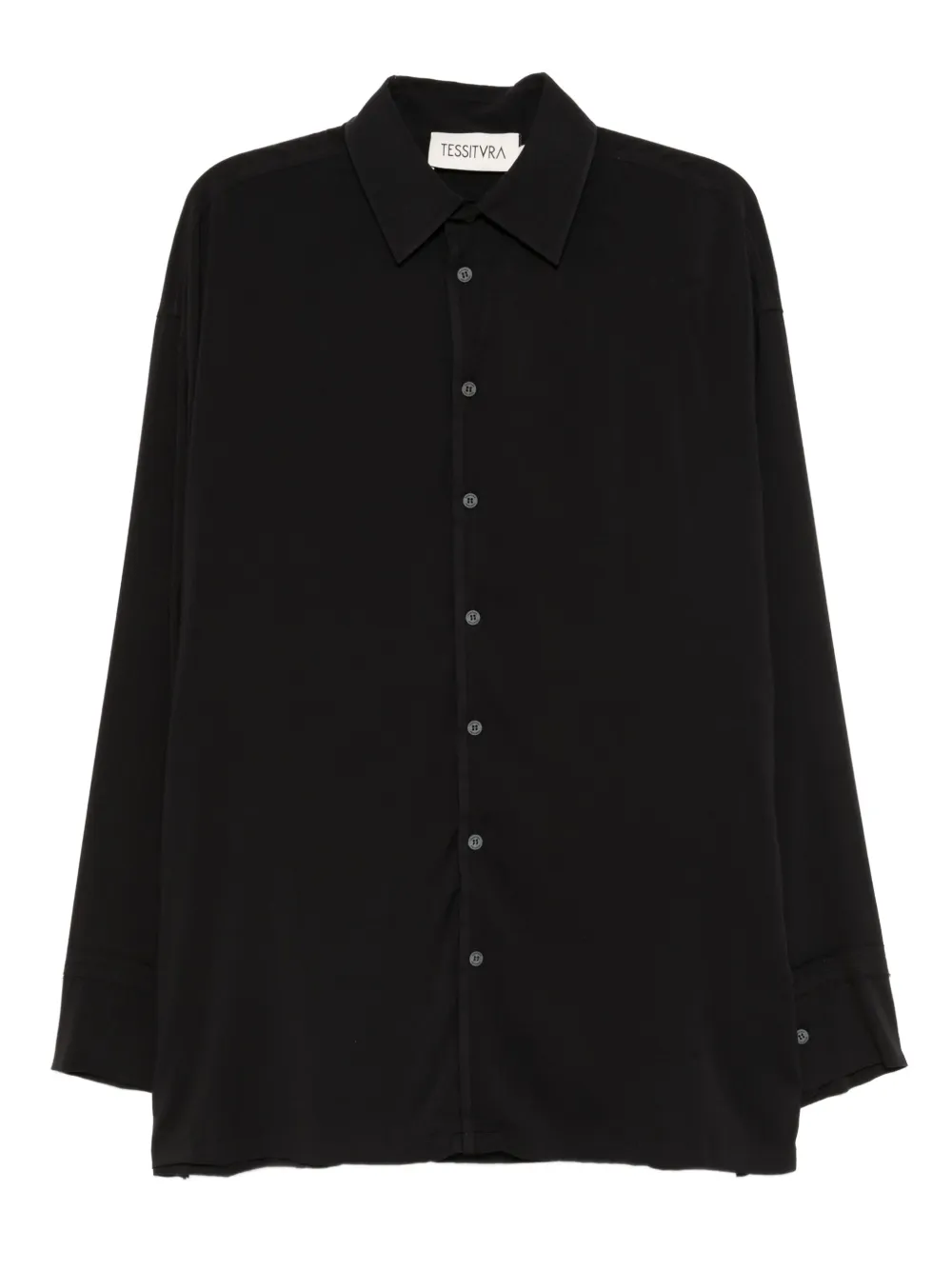 Tessitura Body Couture The Fringe shirt | Black | Image 1
